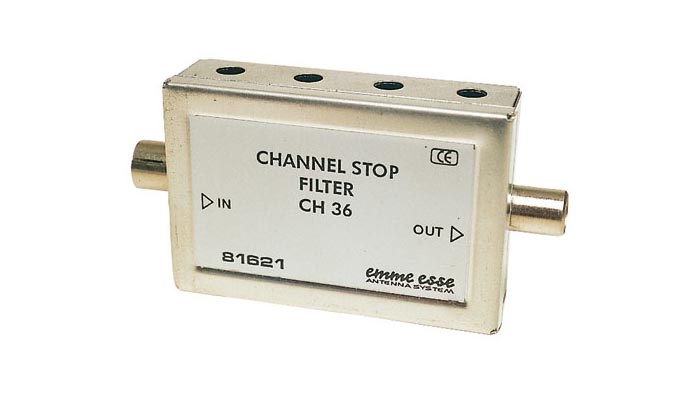 Filtro elimina canale UHF