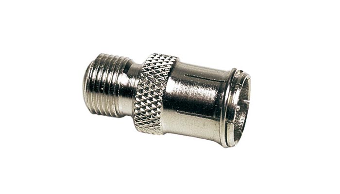 Adattatore F femmina - F maschio rapido