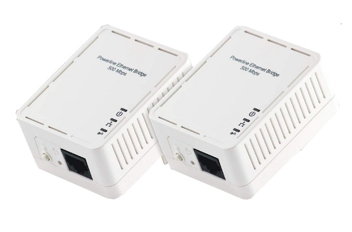 Kit Powerline per connessione rete LAN attraverso rete elettrica